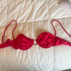 Vibrant Pink Bikini Top